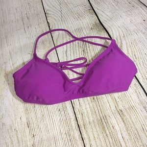 Mossimo Lace Up Strappy Bikini Top